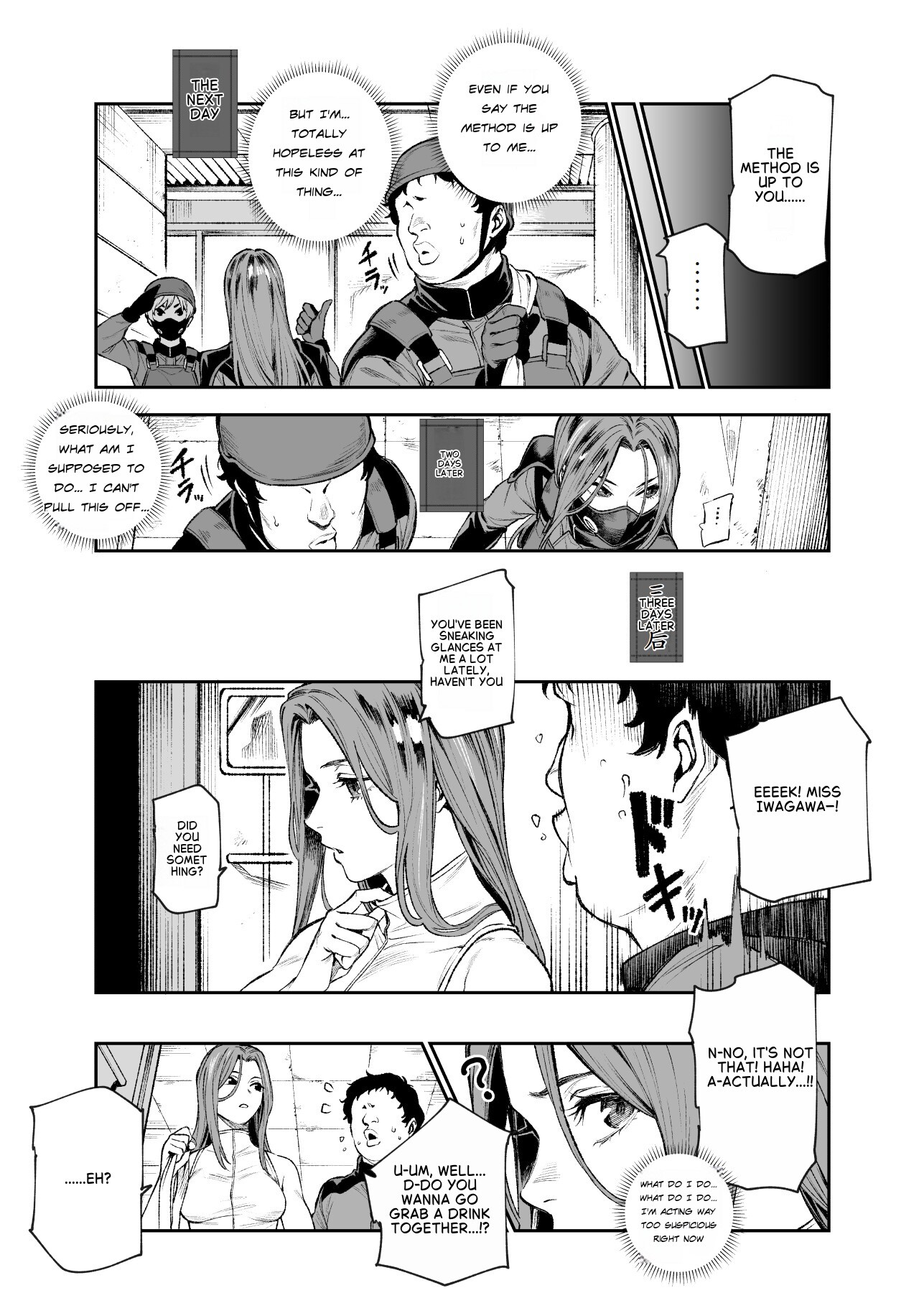 Hentai Manga Comic-Daily Life of a Low-Ranking Male Staff Member in the Anti-Shadow Special Forces EX1-Read-44